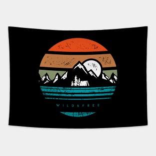 Mountains addicted Tapestry