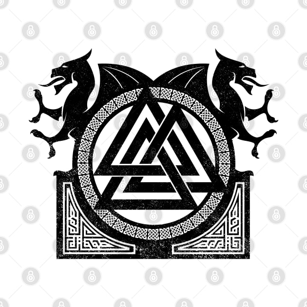 Valknut Symbol by Nartissima