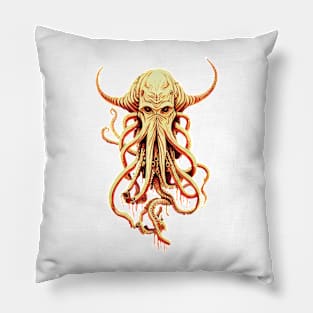 Cthulhu is waiting for you at the sea bottom Pillow