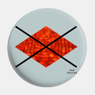 Big red argyle : Pin