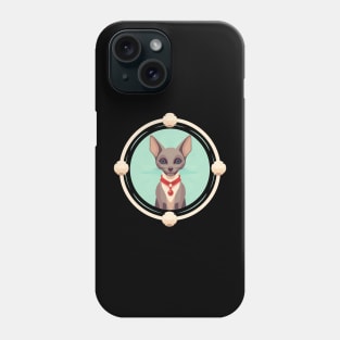 Oriental Shorthair Cat Xmas  Ornament, Love Cats Phone Case