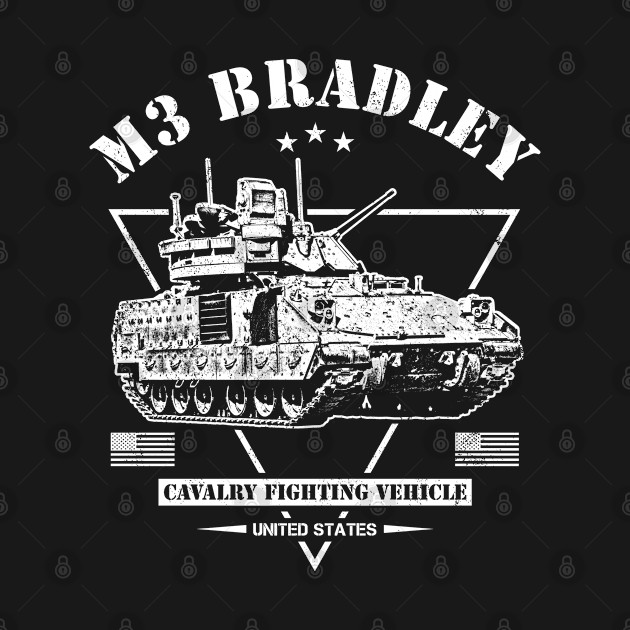 Disover M3 Bradley Cavalry Fighting Vehicle - Us Army - T-Shirt