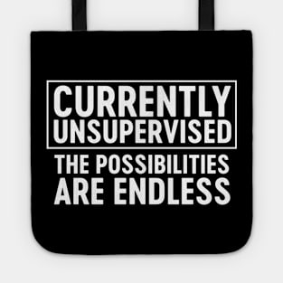 Currently unsupervised Tote