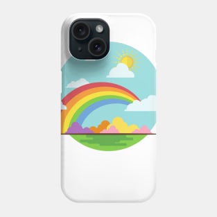 Sunset - Rainbow 3 Phone Case