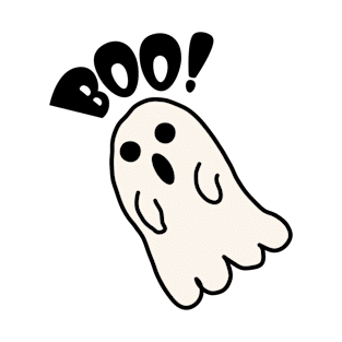 Halloween Ghost - Boo! T-Shirt