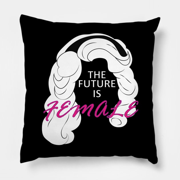 The future is female Pillow by teestaan