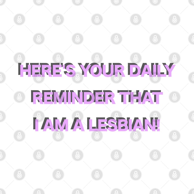 I am a lesbian by thecrazyones