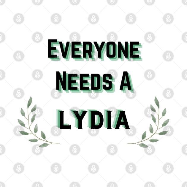 Lydia Name Design Everyone Needs A Lydia by Alihassan-Art