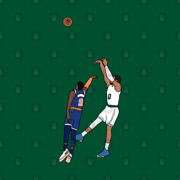 Jayson Tatum Game Winner Vs. New York by rattraptees