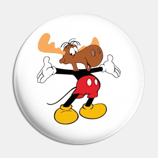 Bullwinkle Classic Cartoon Pin