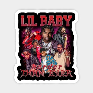 Lil Baby Bootleg Tee Magnet