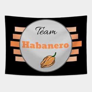 Team Habanero Circle Tapestry