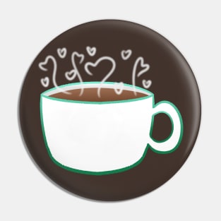 Cup of Coffee Pin