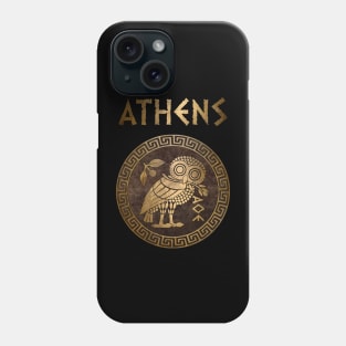 Athens Ancient Symbol of Athena Athenian Owl Phone Case