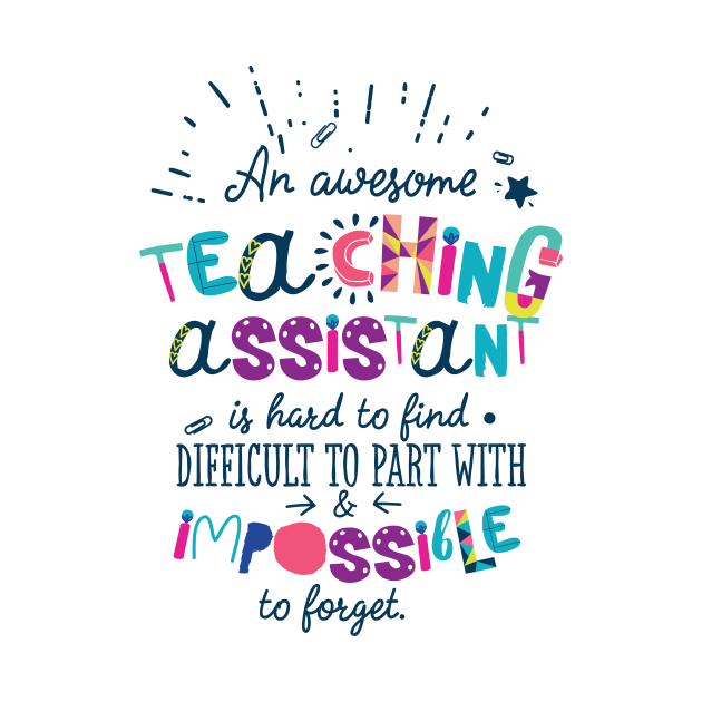 An Awesome Teaching Assistant Gift Idea - Impossible to forget by BetterManufaktur