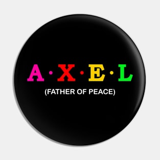 Axel - Father of peace. Pin