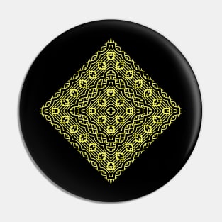 traditional pattern Pin
