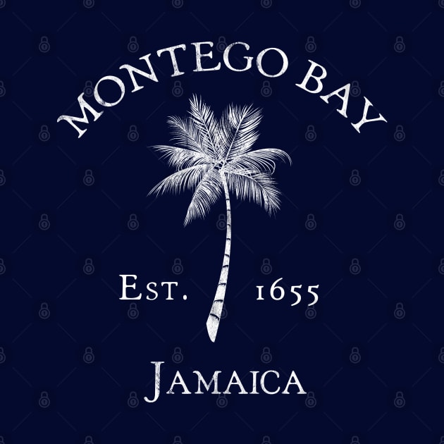 Montego Bay Jamaica Vintage Palm by TGKelly