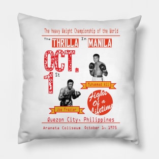 THRILLA in MANILA Pillow