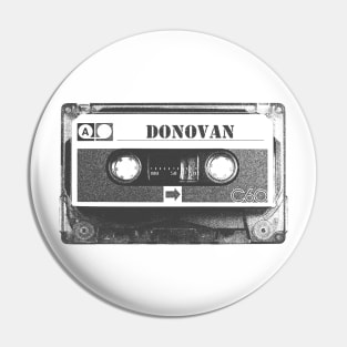 Donovan - Donovan Old Cassette Pencil Style Pin