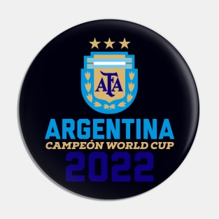 Argentina Campeón World Cup T-Shirt Pin