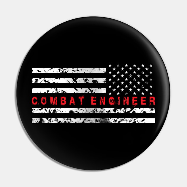 Combat Engineer Pin by Jared S Davies