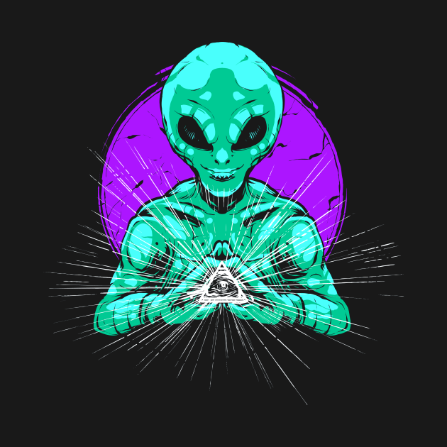 Illuminati Aliens Invasion by BakaOutfit