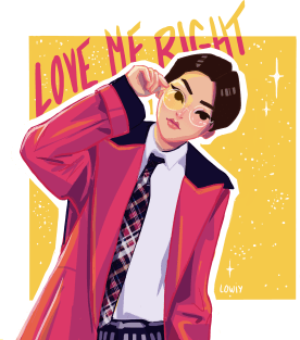 love me right Magnet