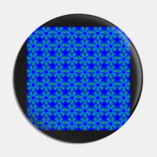 Royal blue and light green circular pattern design. If blue is your favorite color then this one is for you! Pin