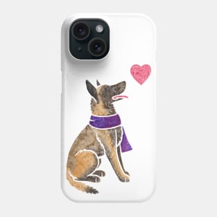 Watercolour Malinois Phone Case