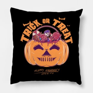 HAPPY HALLOWEEN - PUMPKIN CANDY Pillow