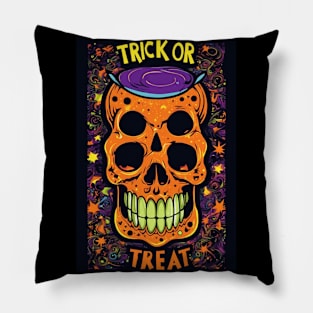 Halloween 2023 trick or treat Pillow