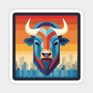 Buffalo Retro Magnet