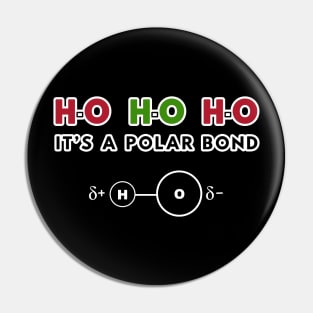 HO HO HO funny Christmas Geeky Science Meme Pin