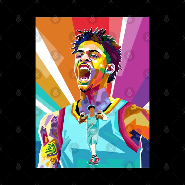 Awesome Ja Morant by Vector Baturaja