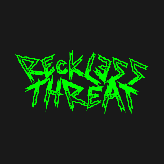 Reckless Threat - Toxic Logo by Coffin Curse Records