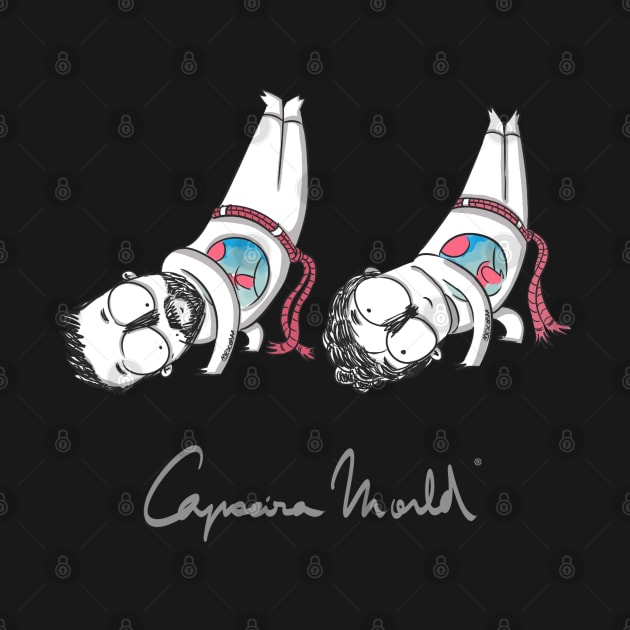 Compañeros de capoeira. Capoeira World by beatrizescobarilustracion