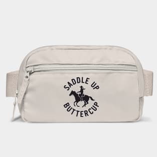 Saddle Up Buttercup Western Cowboy Riding Horse Bag
