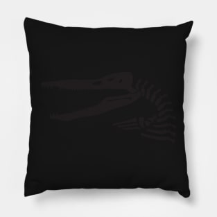 mosasaurusskeleton Pillow