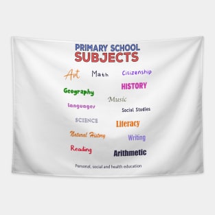 Primary School Subjects Tapestry