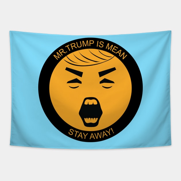 Mr. Yuk Trump Tapestry by Funkybat