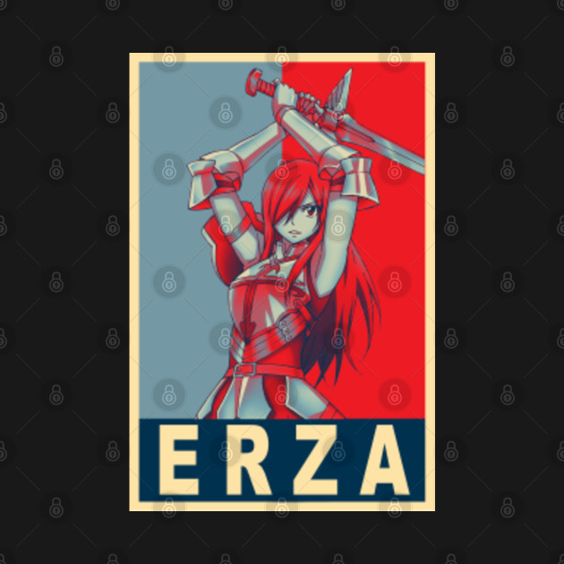 Disover Erza Poster - Erza Scarlet - T-Shirt