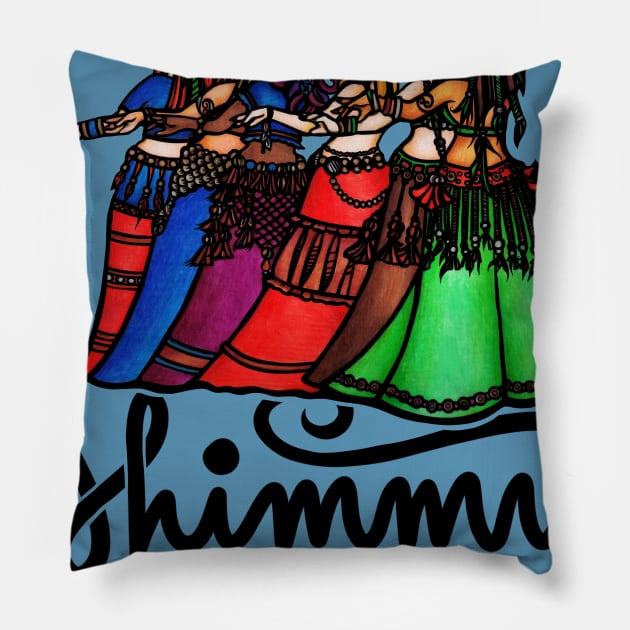 Why walk when you can shimmy Pillow by bubbsnugg