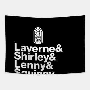 Laverne and Shirley: Experimental Jetset Tapestry