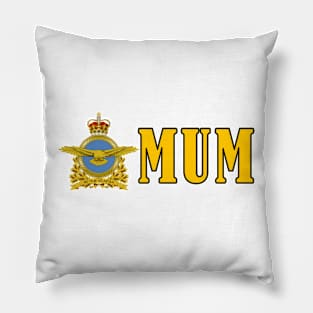 Bold design for anyone whose Mum or Dad serves in the Canadian Armed Forces Pillow