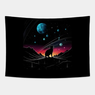 PET LOVERS Charming Cat Art: Feline Fur Baby Illustration Tapestry