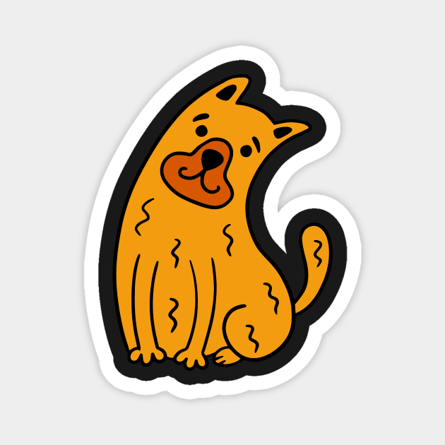 Doodle dog Magnet by Savvalinka