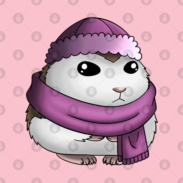 Winter Mochi (no bg) by Firestorm Fox