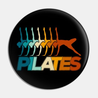 Pilates Pose - Vintage Pilates - Pilates Lover Pin