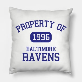 Property of Baltimore Ravens Pillow